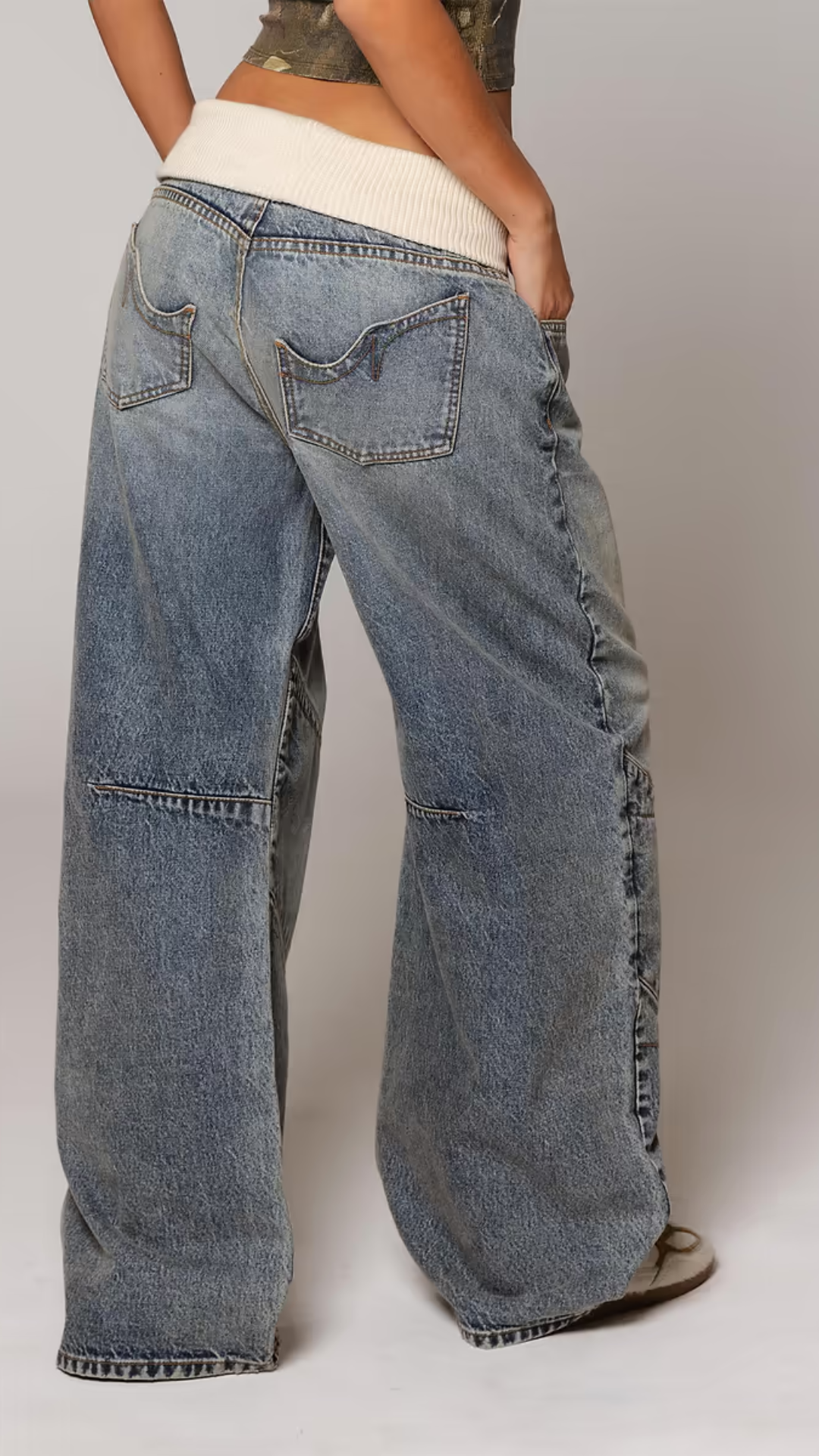Fold-Over Jeans - Original
