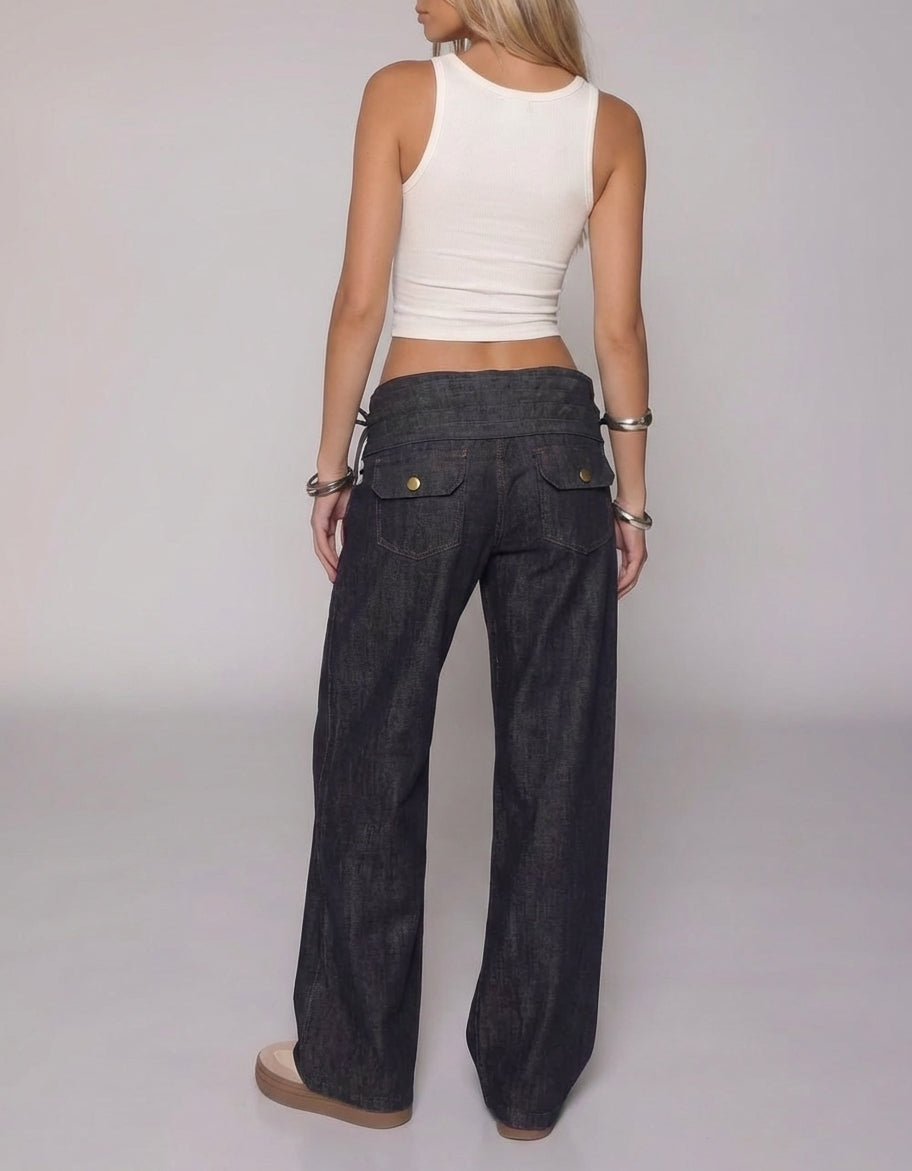 Japanese Low-Rise Jeans